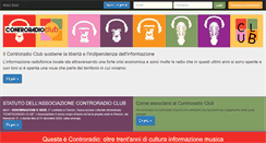 Desktop Screenshot of club.controradio.it